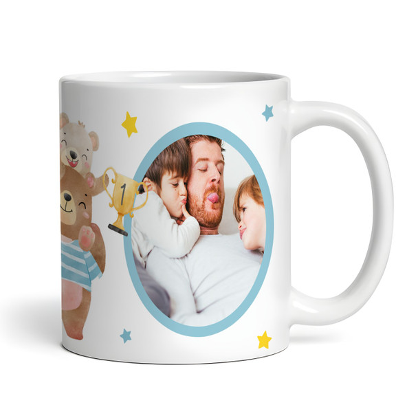 Best Daddy Ever Gift Bear Photo Tea Coffee Personalised Mug