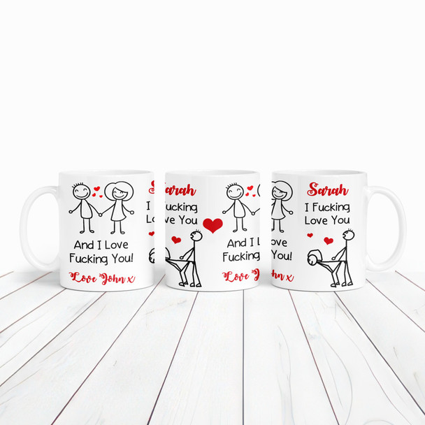 Funny Rude Sexy Gift For Husband Wife Girlfriend Boyfriend Tea Personalised Mug