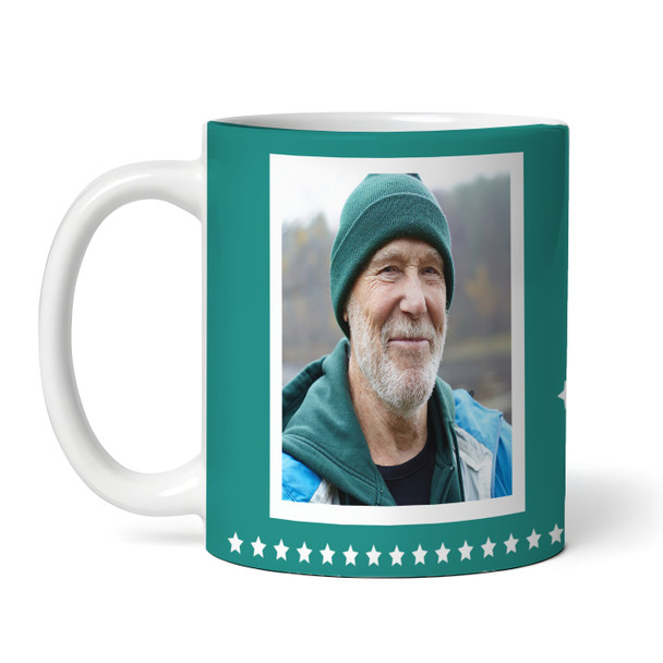 Funny 40th Birthday Gift Middle Finger 39+1 Joke Green Photo Personalised Mug