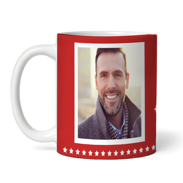 Funny 40th Birthday Gift Middle Finger 39+1 Joke Red Photo Personalised Mug