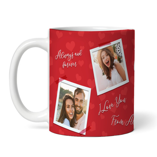 Amazing Wife Gift Red Background Photo Tea Coffee Cup Personalised Mug