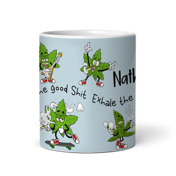 Marijuana Funny Characters Tea Coffee Cup Custom Gift Personalised Mug