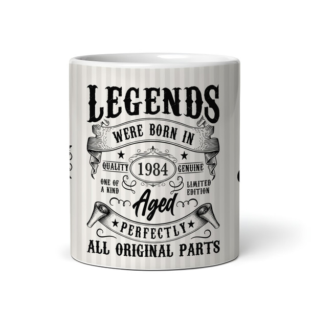 1984 Birthday Gift (Or Any Year) Legends Were Born Tea Coffee Personalised Mug