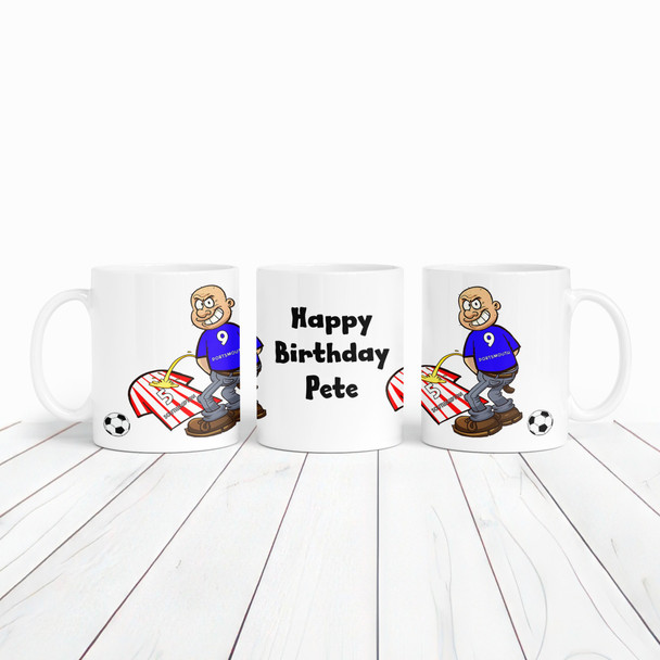Portsmouth Weeing On Southampton Funny Football Gift Team Personalised Mug