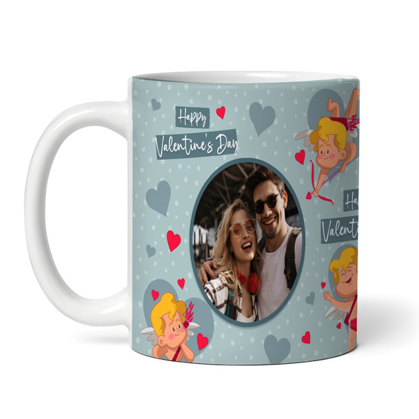 Cupid Hearts Photo Gift for Husband Wife Boyfriend Girlfriend Personalised Mug