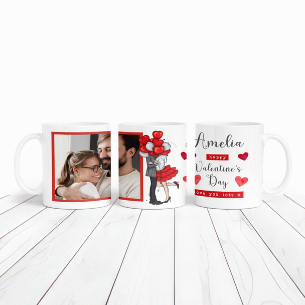 Valentine's Day Gift Gift Couple Photo Personalised Mug