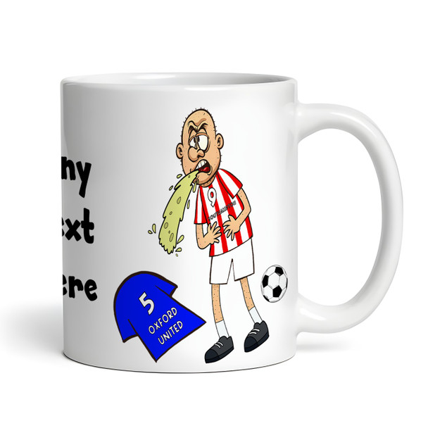 Southampton Vomiting On Portsmouth Funny Football Fan Gift Team Personalised Mug