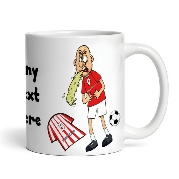Middlesborough Vomiting On Sunderland Funny Football Gift Team Personalised Mug