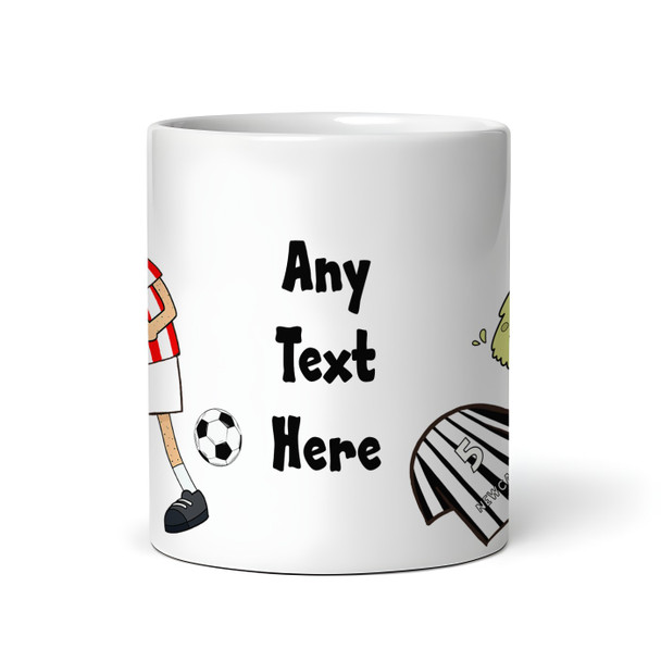 Sunderland Vomiting On Newcastle Funny Football Fan Gift Team Personalised Mug