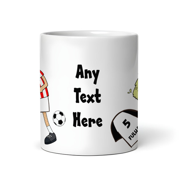 Brentford Vomiting On Fulham Funny Football Gift Team Rivalry Personalised Mug