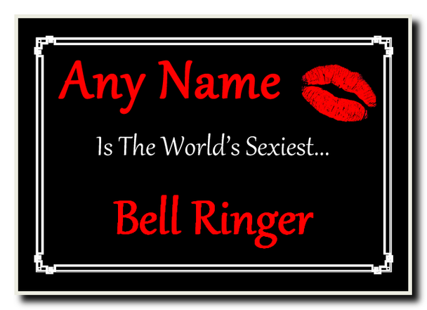 Bell Ringer Personalised World's Sexiest Jumbo Magnet
