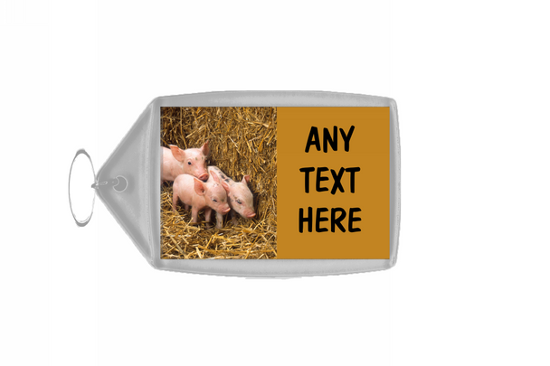 Piglets Personalised Keyring