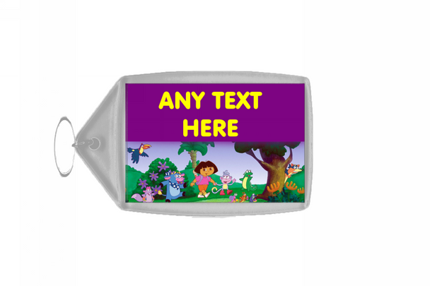 Dora The Explorer Personalised Keyring