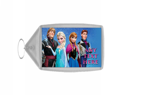Frozen Characters Personalised Keyring