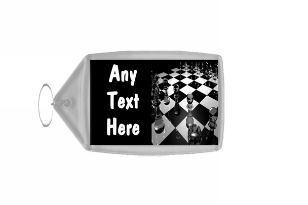 Chess Personalised Keyring