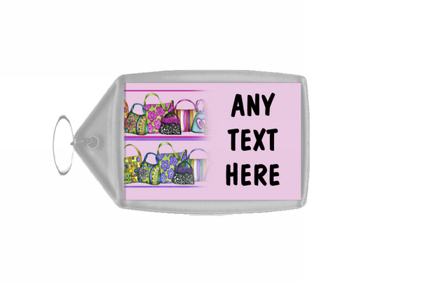 Handbags Personalised Keyring