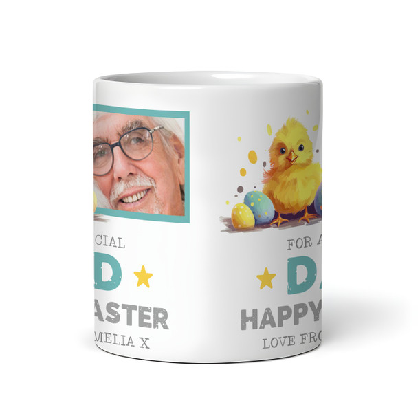 Happy Easter Gift Dad Chick Photo Coffee Tea Cup Personalised Mug