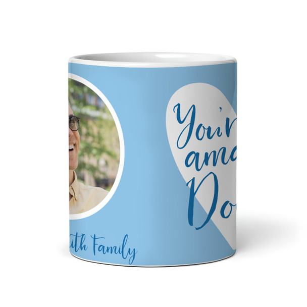 Amazing Doctor Gift Photo Heart Blue Coffee Tea Cup Personalised Mug