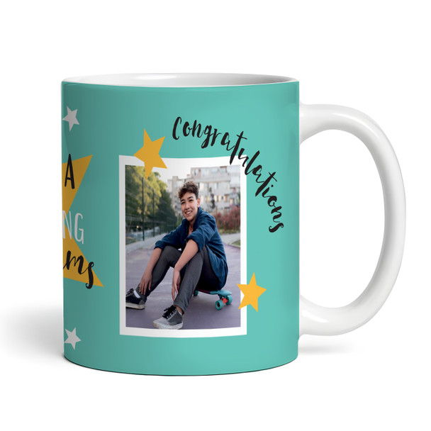 Well Done Passing Your Exams Gift Photo Lightbulb Coffee Tea Personalised Mug