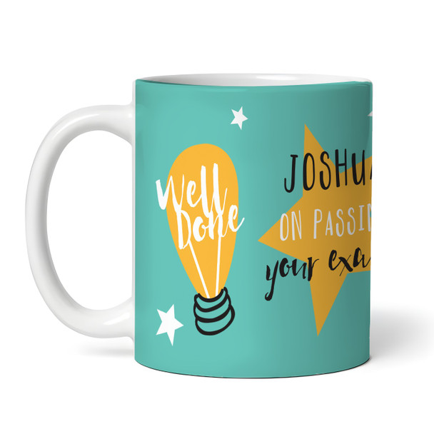 Well Done Passing Your Exams Gift Photo Lightbulb Coffee Tea Personalised Mug