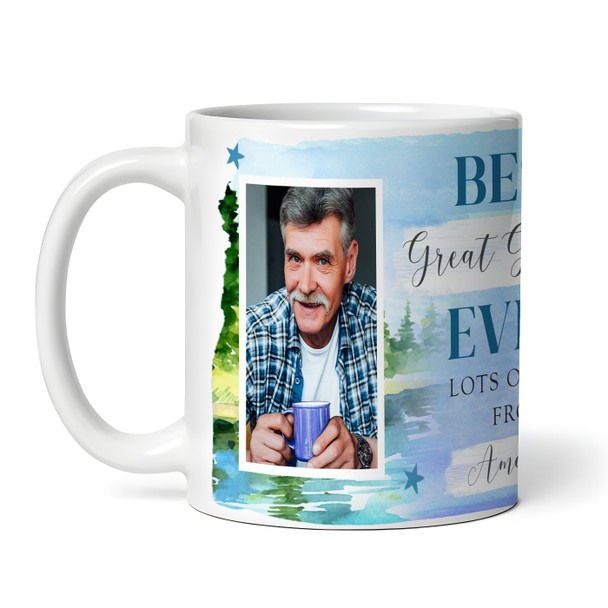 Best Great Grandpa Photo Outdoors Gift Coffee Tea Cup Personalised Mug