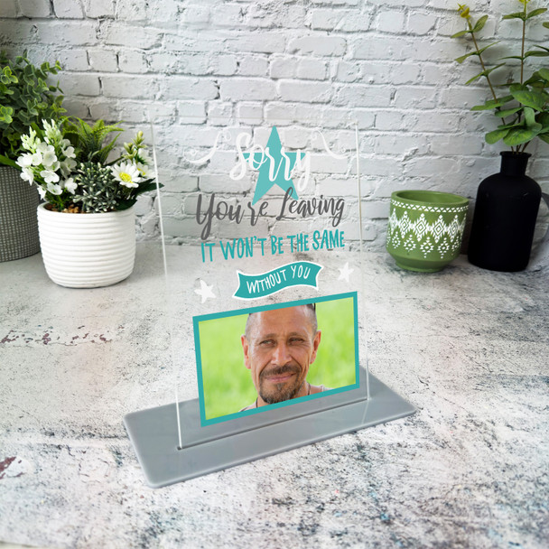 Sorry You're Leaving Star Green Photo Gift For Employee Or Colleague From Plaque Sorry You're Leaving Star Green Photo Gift For Employee Or Colleague From Plaque