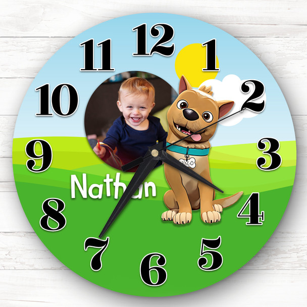 Cocomelon Bingo Photo Personalised Gift For Kid's Bedroom Clock