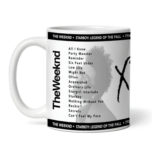 The Weeknd Concert Setlist Mug - Any Gig Date Venue