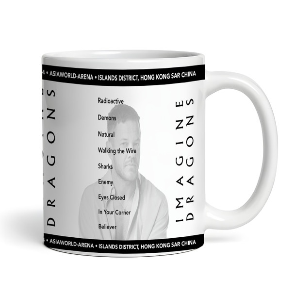 Imagine Dragons Concert Setlist Gig Mug - AsiaWorld-Arena, Islands District, Hong Kong SAR China - November 30th 2024