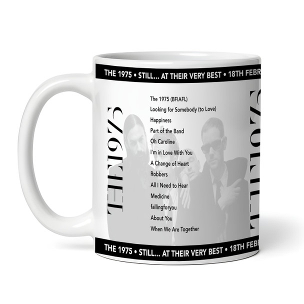 The 1975 Concert Setlist Gig Mug - AO Arena, Manchester, England - February 18th 2024