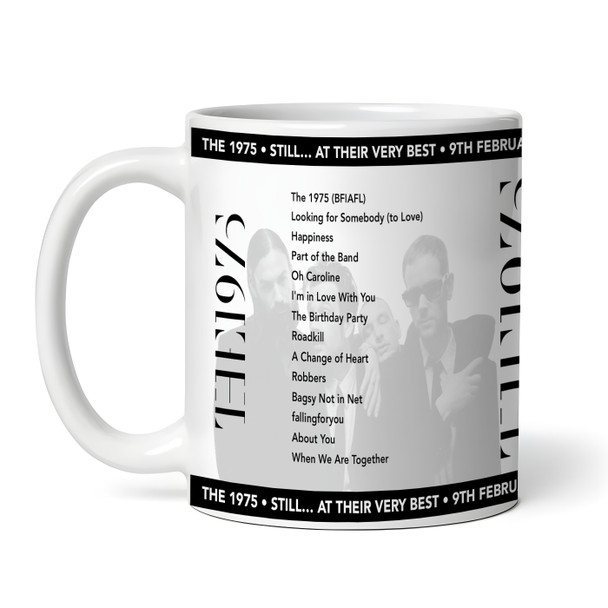 The 1975 Concert Setlist Gig Mug - The OVO Hydro, Glasgow, Scotland - February 9th 2024