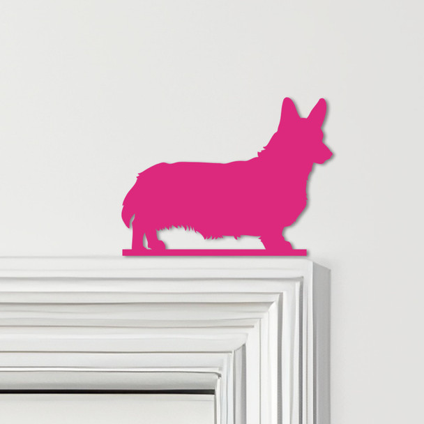 Door Topper Dog Pembroke Welsh Corgi Various Colours Top Of Door Decorative Sign