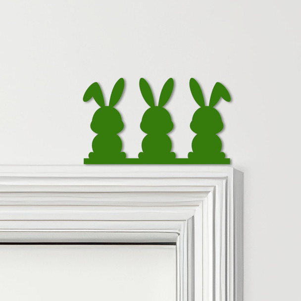 Door Topper Easter Decor Bunnies Various Colours Top Of Door Frame Decor Sign