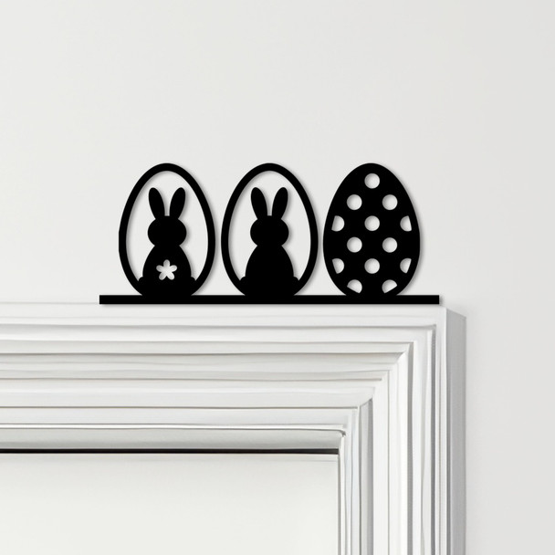 Door Topper Easter Decor Egg Design Various Colours Top Of Door Decorative Sign