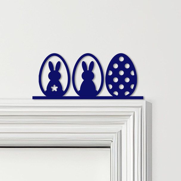 Door Topper Easter Decor Egg Design Various Colours Top Of Door Decorative Sign