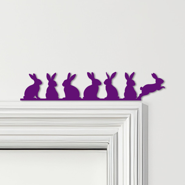Door Topper Easter Decor Rabbits Various Colours Top Of Door Frame Decor Sign
