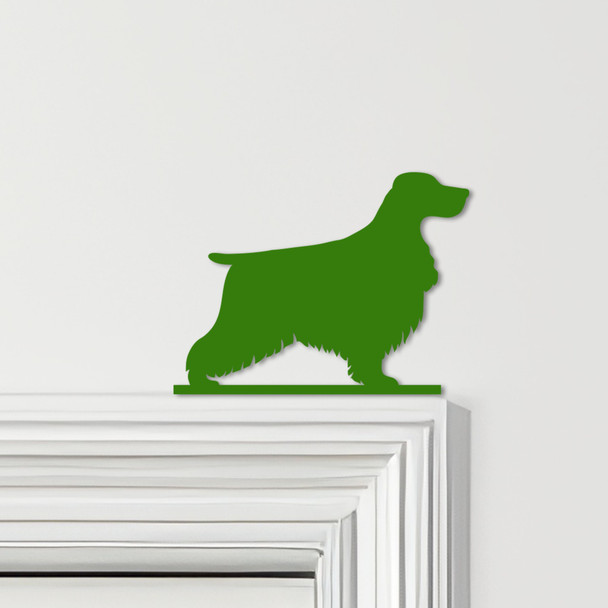 Door Topper English Cocker Spaniel Dog Various Colours Decorative Sign