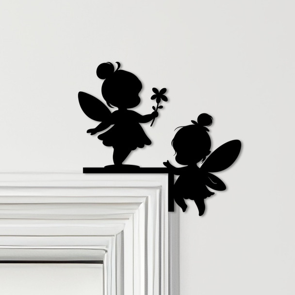 Door Topper Fairies Kids Room Decor Various Colours Top Of Door Decorative Sign