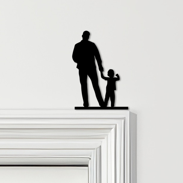 Door Topper Father & Son Toddler Various Colours Top Of Door Frame Decor Sign