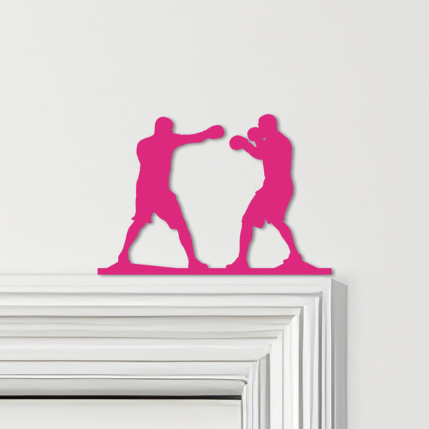 Door Topper Fighters Men Boxing Various Colours Top Of Door Frame Decor Sign