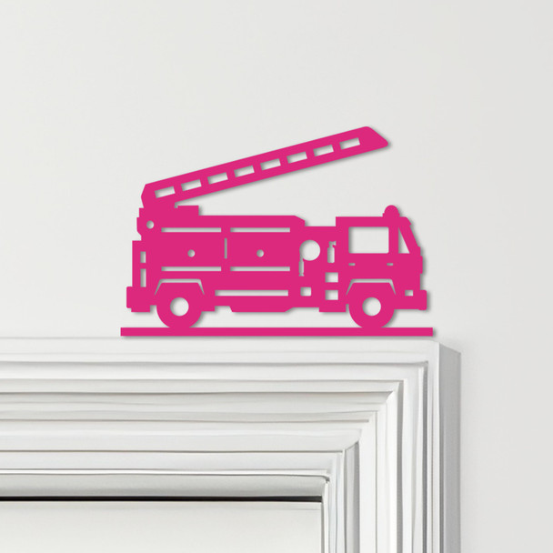 Door Topper Fire Engine Various Colours Top Of Door Frame Decorative Sign