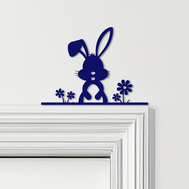 Door Topper Floral Easter Decor Bunnies Various Colours Decorative Sign
