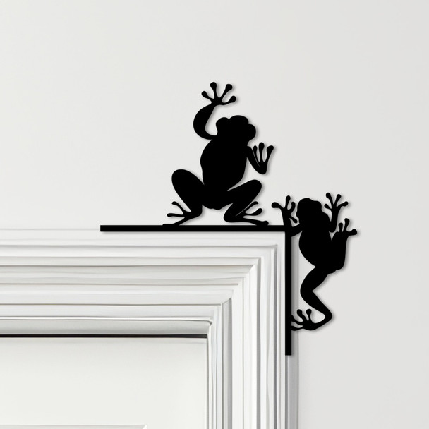 Door Topper Frogs Various Colours Top Of Door Frame Decorative Sign