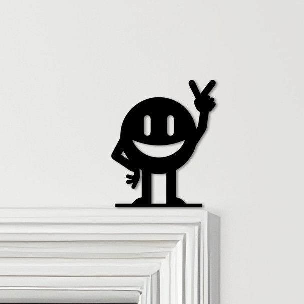 Door Topper Character Emoji Kids Room Decor Various Colours Frame Decor Sign