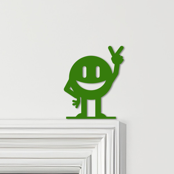 Door Topper Character Emoji Kids Room Decor Various Colours Frame Decor Sign
