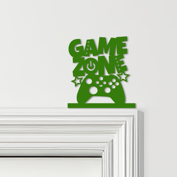 Door Topper Game Zone Gaming Controller Kids Room Decor Various Colours Sign