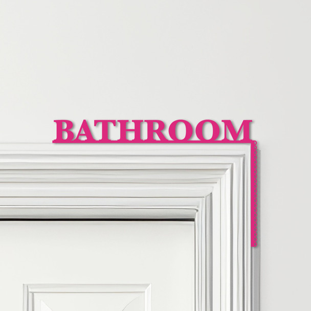 Door Topper Bathroom Decor Decor Various Colours Top Of Door Frame Decor Sign