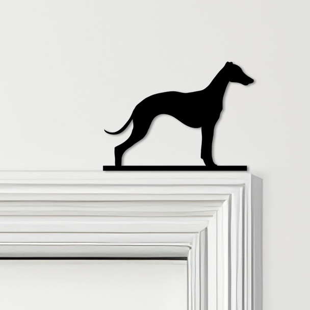 Door Topper Greyhound Dog Various Colours Top Of Door Frame Decorative Sign