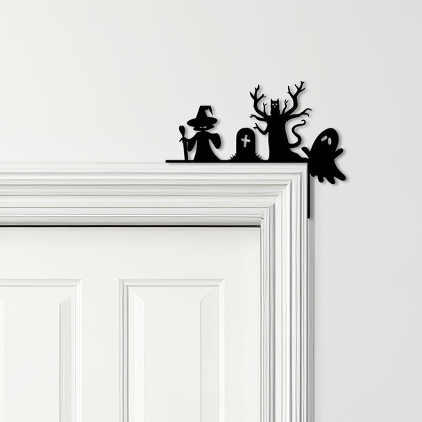 Door Topper Halloween Decor Characters Various Colours Decorative Sign