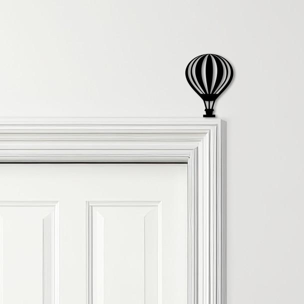 Door Topper Hot Air Balloon Various Colours Top Of Door Frame Decorative Sign